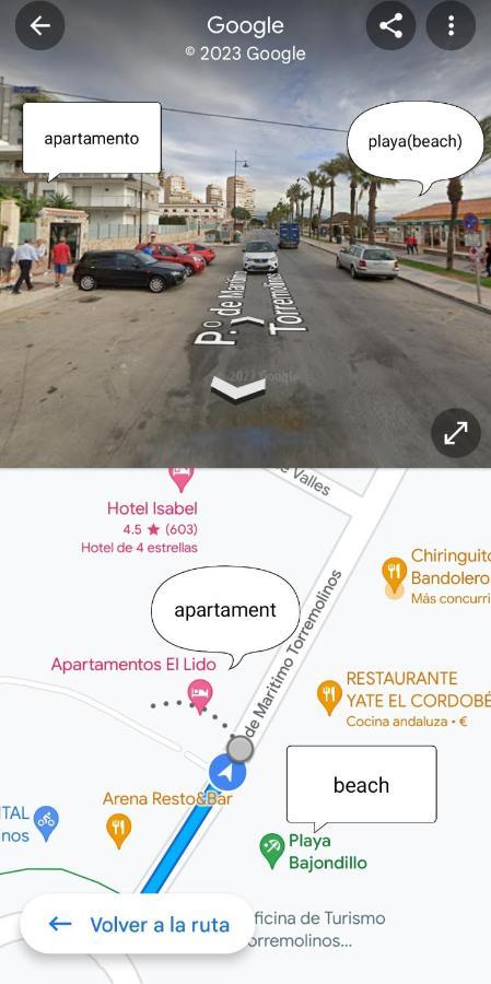 Apartamento Primera Linea De Playa Torremolinos Dış mekan fotoğraf